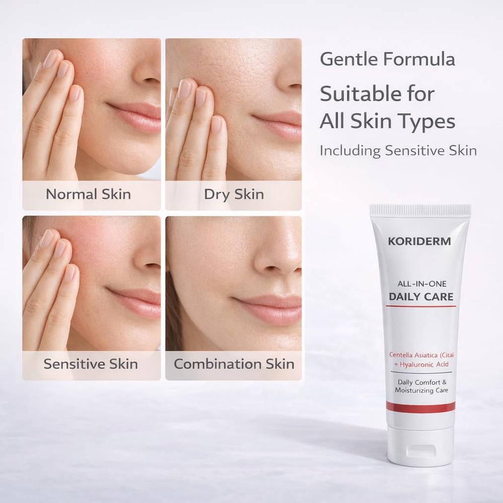 Euralissea Face Cream Moisturizer 1P routine-use shows simplified skincare for busy mornings.