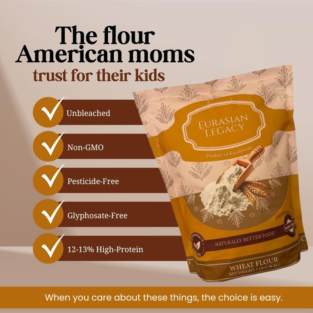 Dough kneading with Eurasian Legacy high-protein flour for strong bread structure.