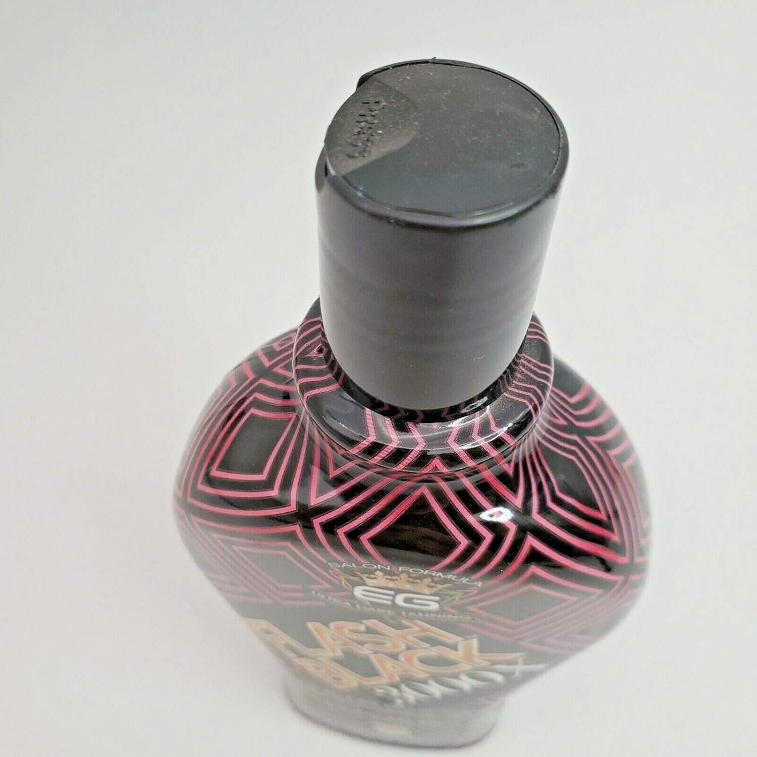 Time-release DHA bronzers in European Gold Flash Black 3000X deepen color gradually.