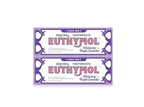 Euthymol pack of 2 display communicates value and convenient use