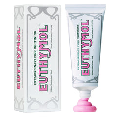 Euthymol Whitening Toothpaste 106g front view for effective whitening.