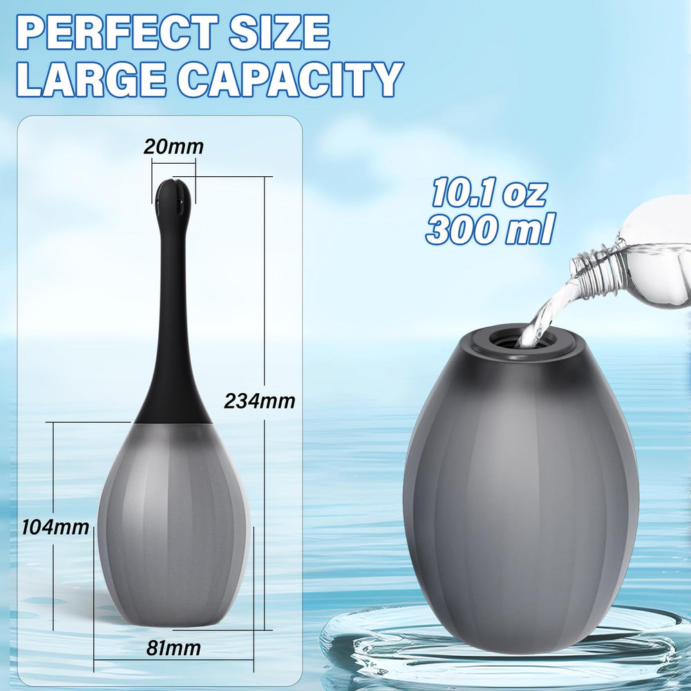 Euwvdy skin-safe silicone body feels smooth on skin.