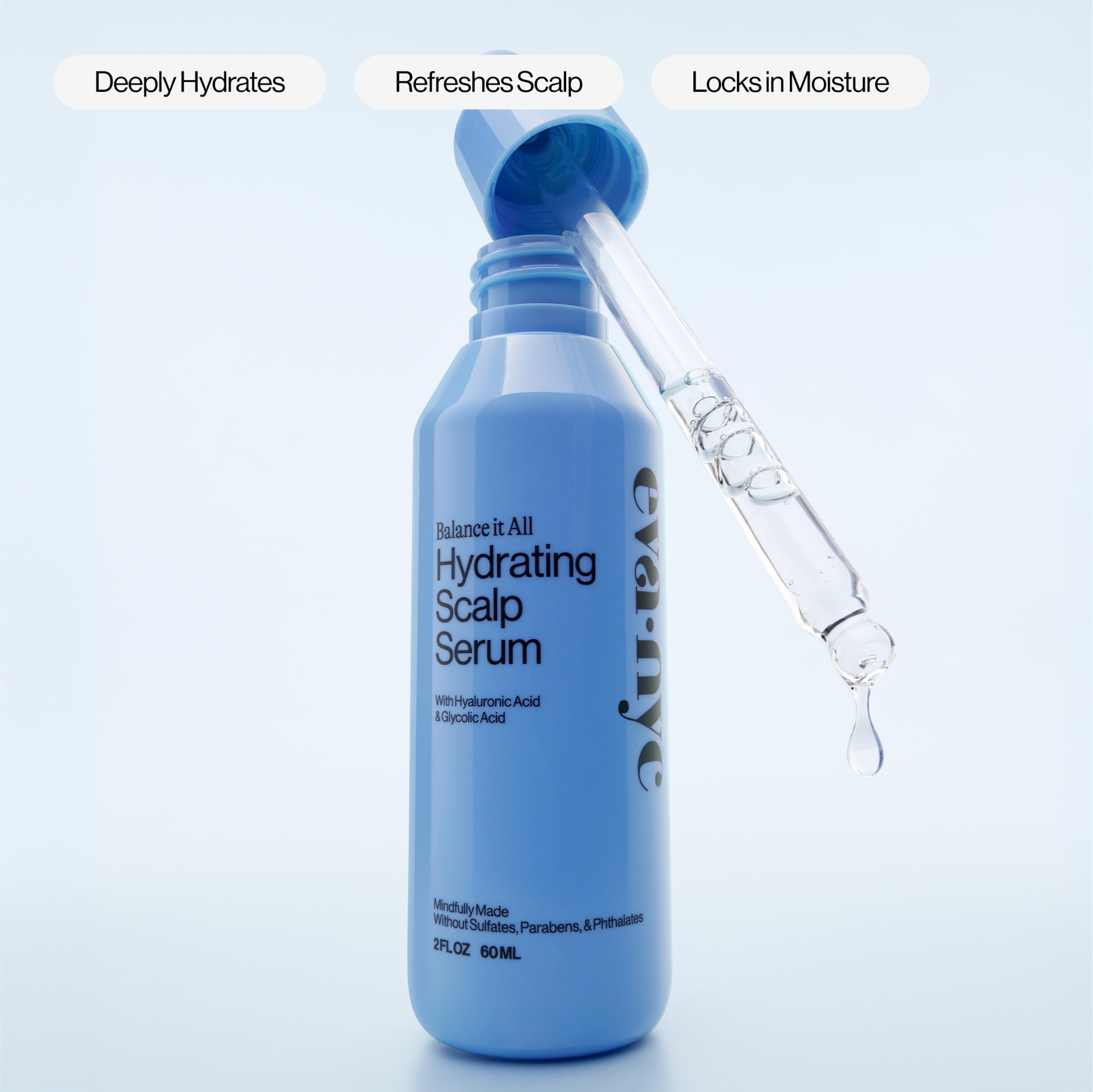 Jasmine bergamot scent of Eva NYC serum enhances scalp ritual