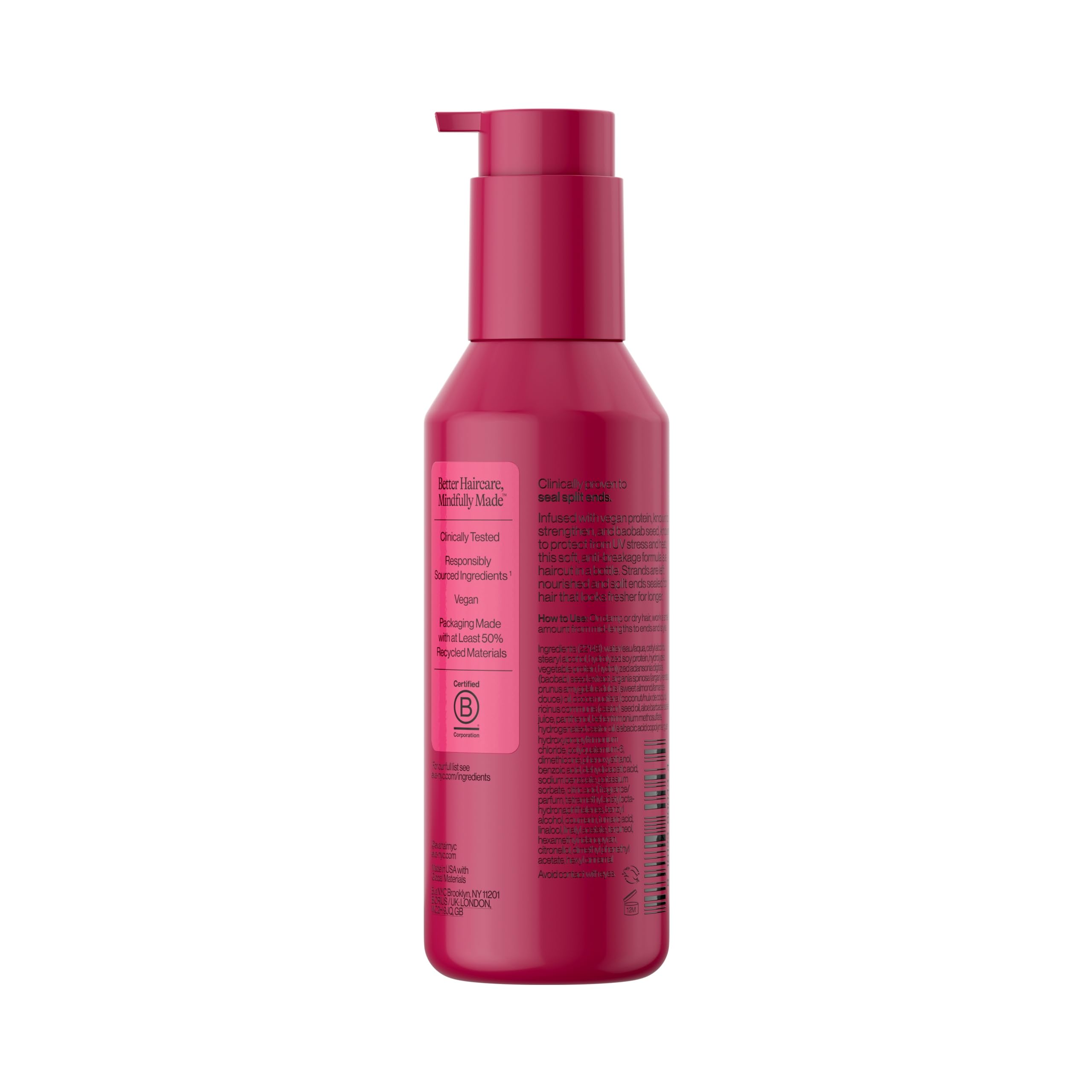 Eva NYC split ends treatment texture close-up highlights shine and healthy appearance