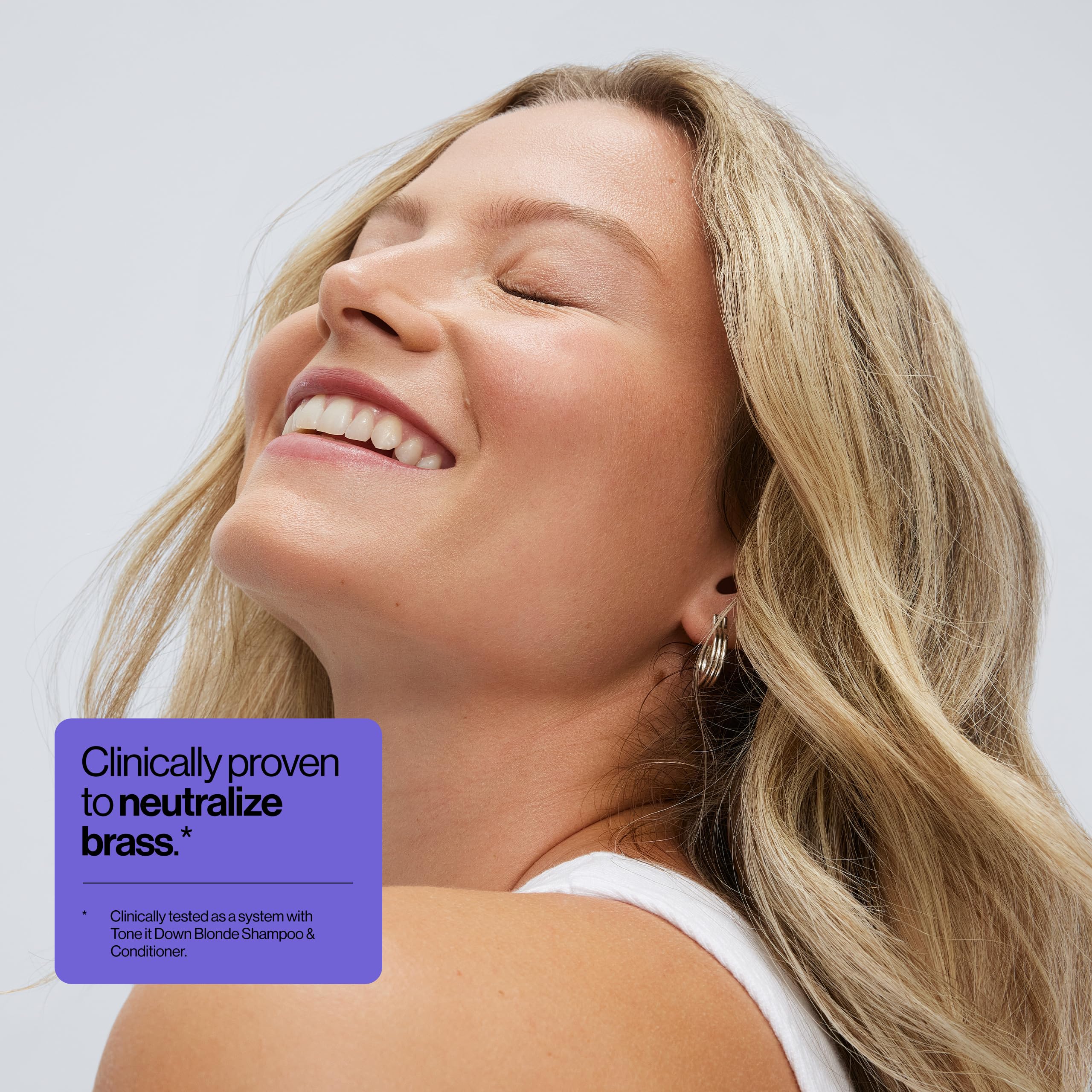 Shampoo being applied for even toning on hair