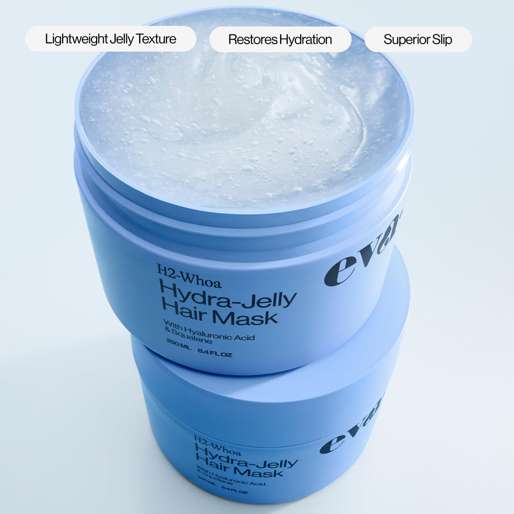Weekly use of Eva NYC mask for lasting hydration and ease of detangling.