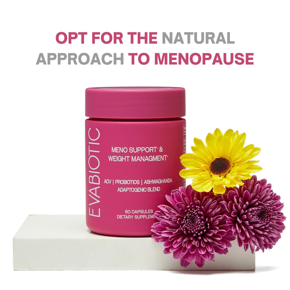 EVABIOTIC Complete menopause US FDA-inspected facility; produced in the USA with quality standards.