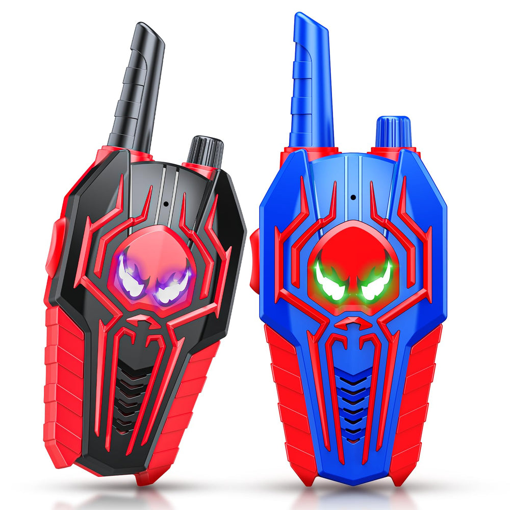 Evassal walkie talkies with a cool appearance for kids’ outdoor play.