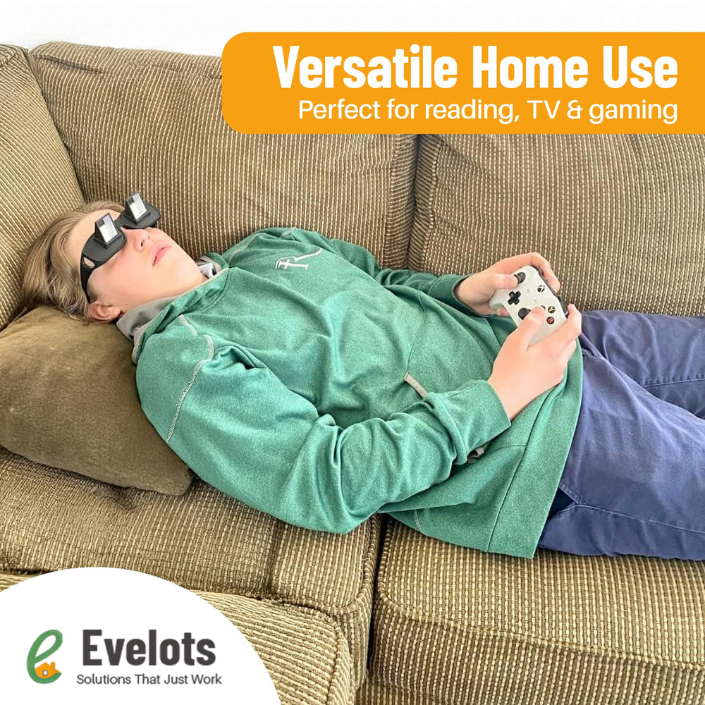 Vermont-based Evelots bed viewing solution for practical in-bed entertainment.