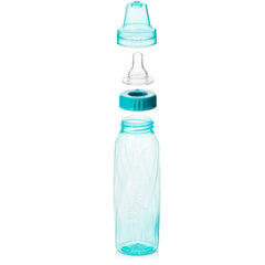 Eight-ounce bottle with clear measurement for tracking intake