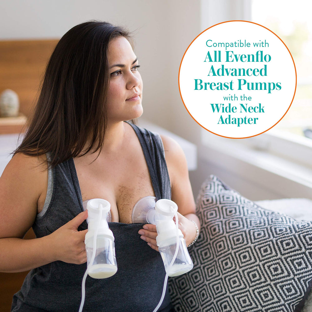 Evenflo Balance Plus bottle on top rack in dishwasher