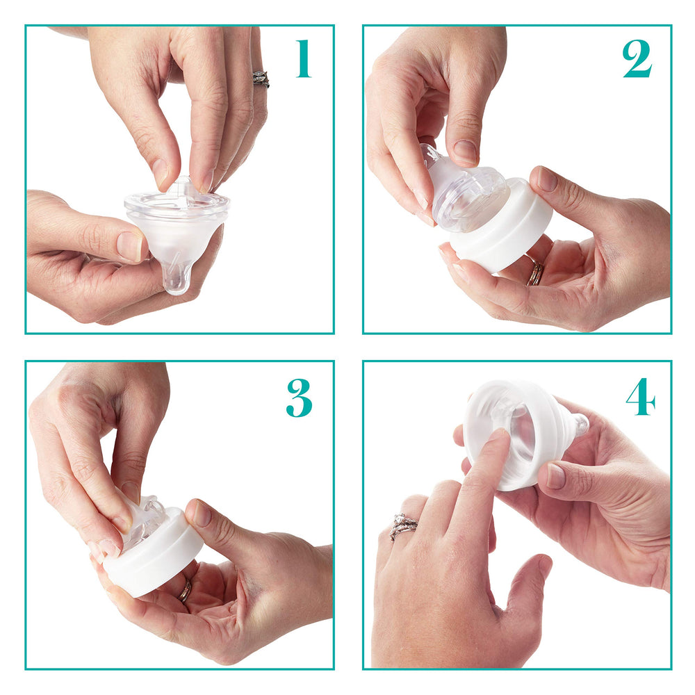 Evenflo Balance Plus nipple length is just right to stimulate the sucking reflex.