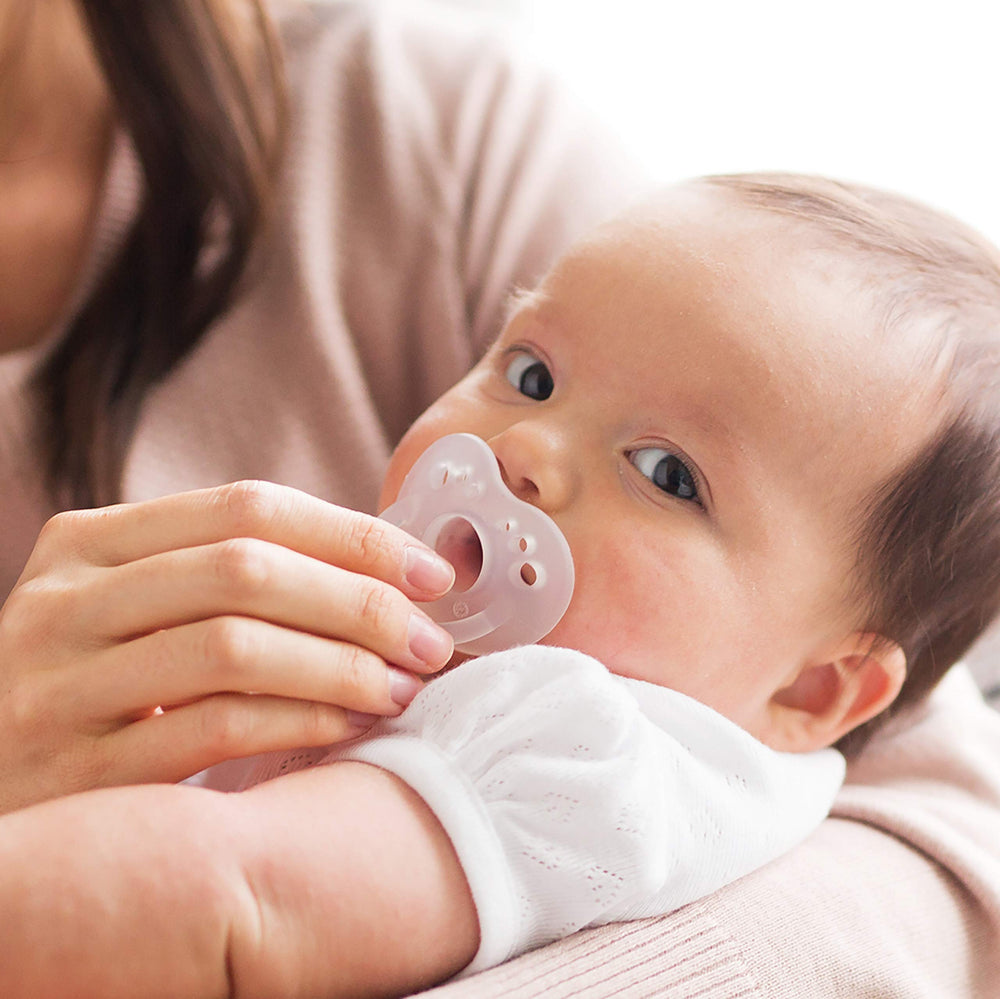 Evenflo Balance Plus pacifier BPA-free materials ensure safe, daily use.