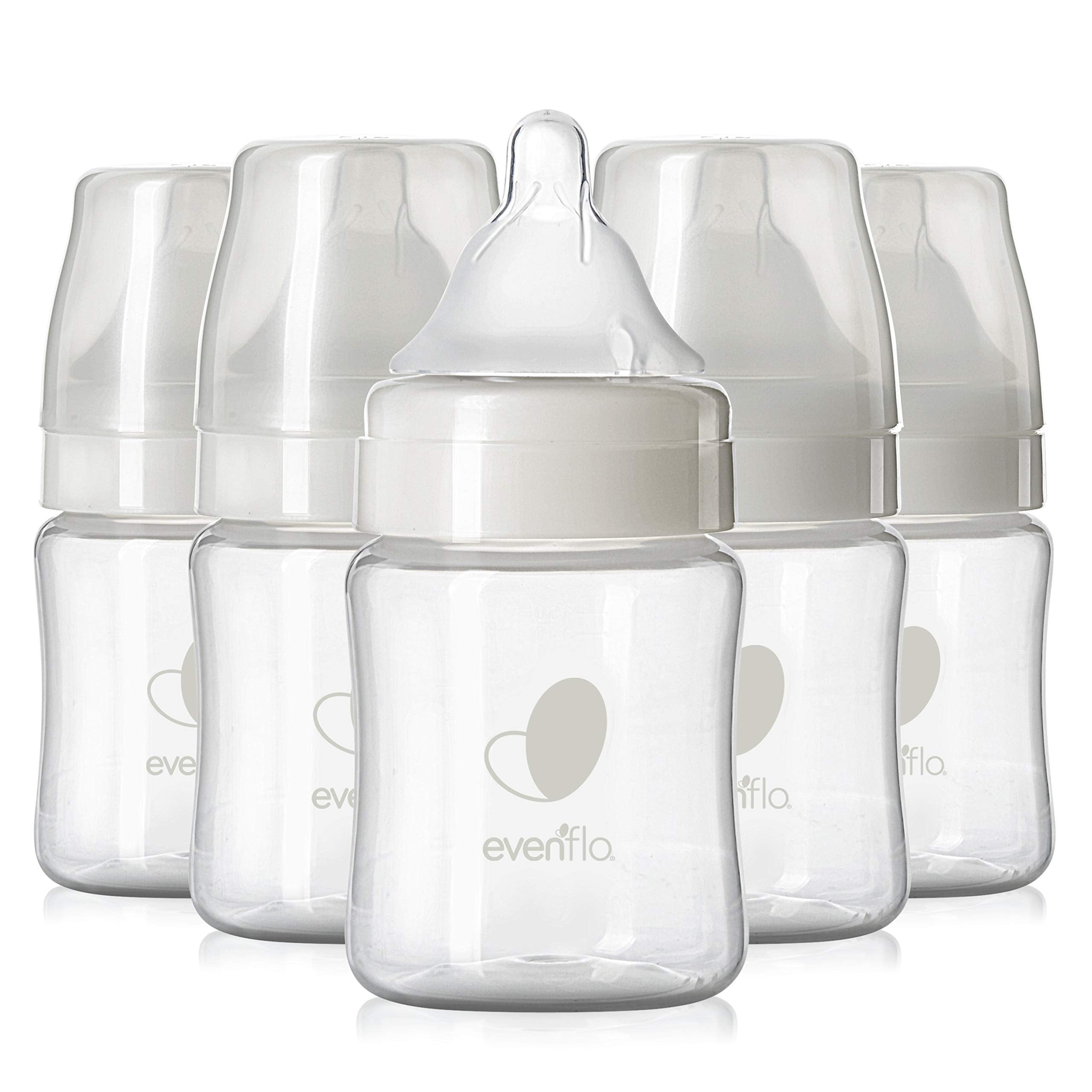 Evenflo Balance Plus bottle nipple close-up showing natural latch support