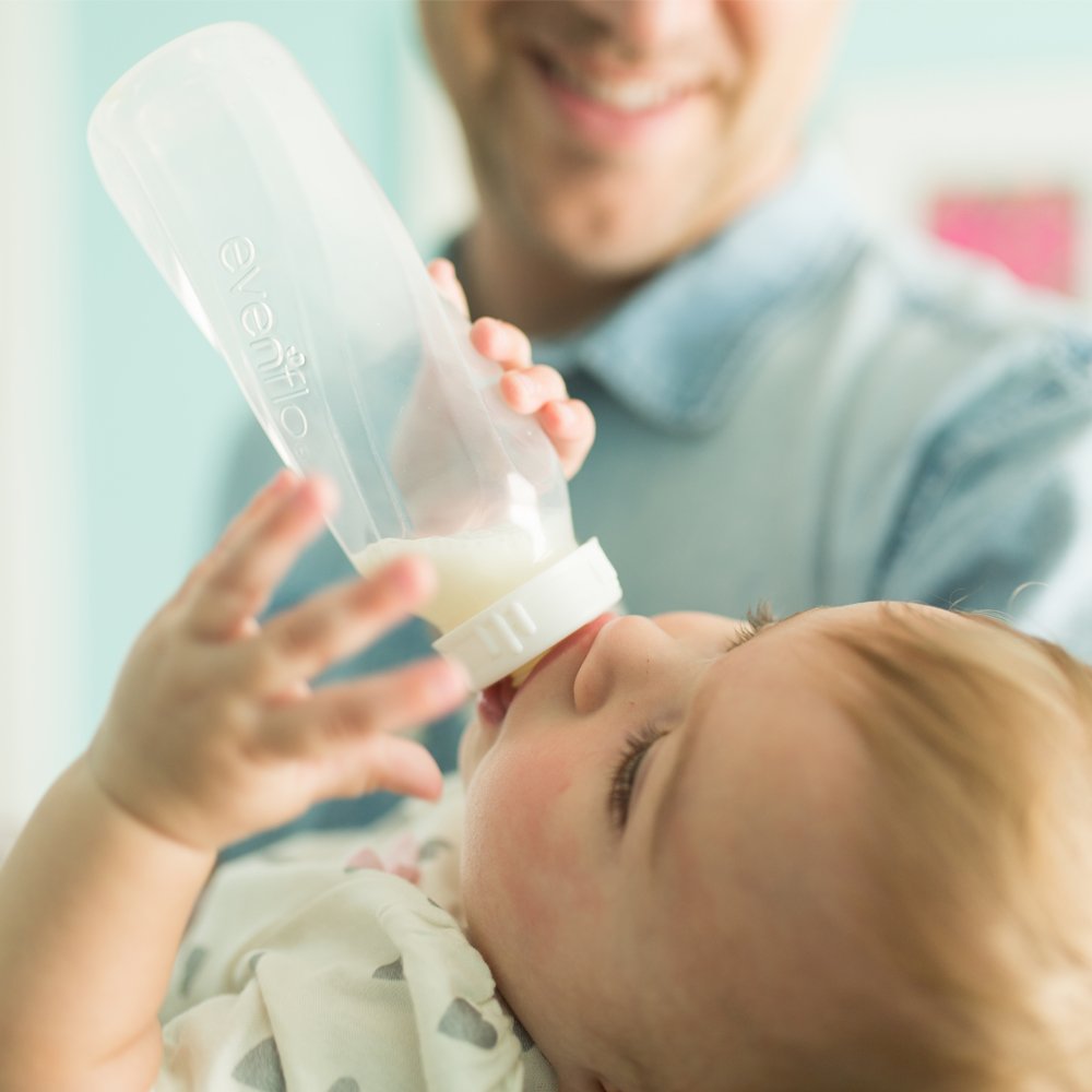 Direct pumping compatibility into Evenflo bottle