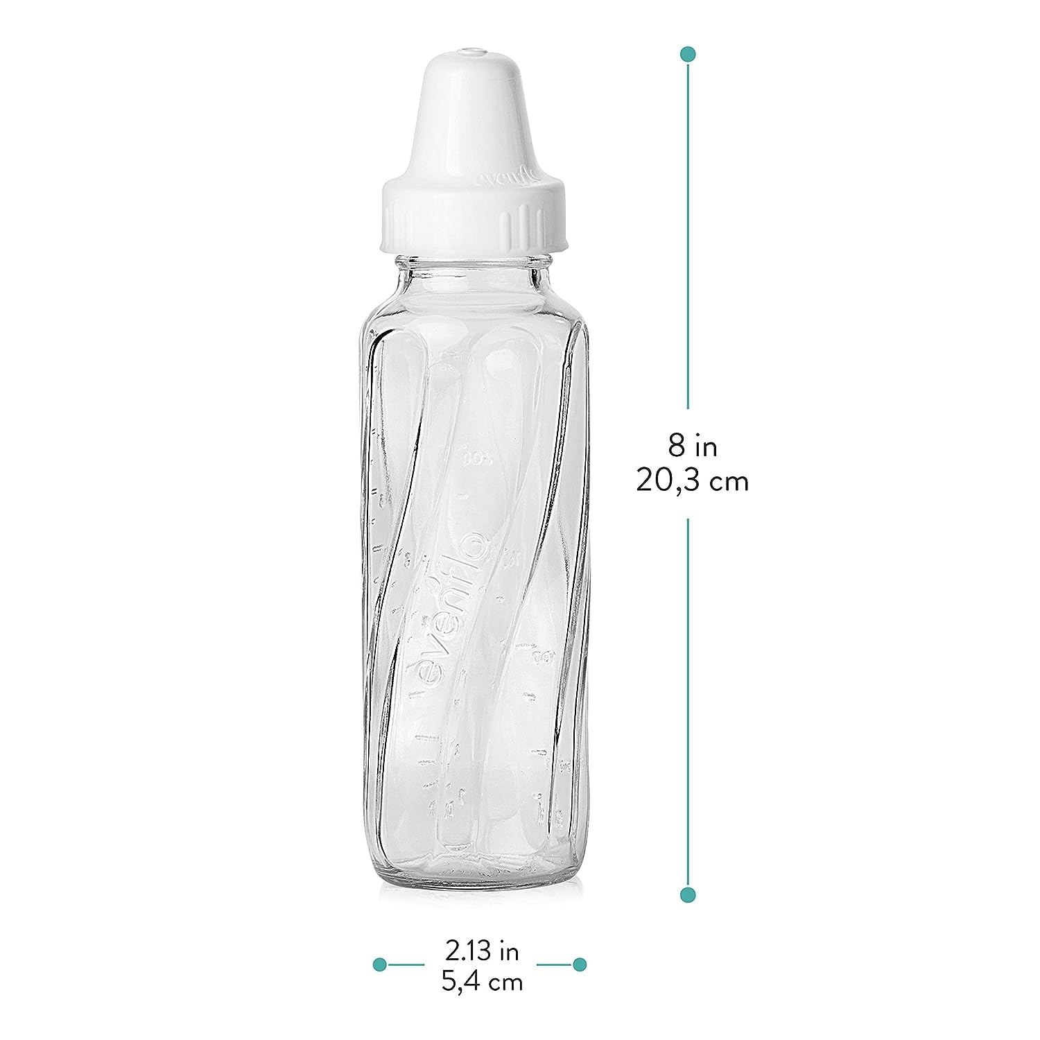 Evenflo bottle compatible with breast pumps—pump directly into bottles.