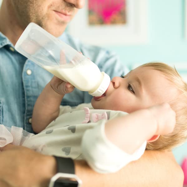 Evenflo Feeding Classic nipple shows slow, medium, and fast flow options for versatility.
