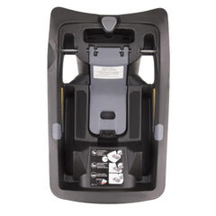 Evenflo LiteMax base with belt lock-off for secure installation.