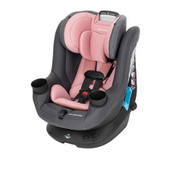 Evenflo REO compact 17-inch footprint frees space for passengers.