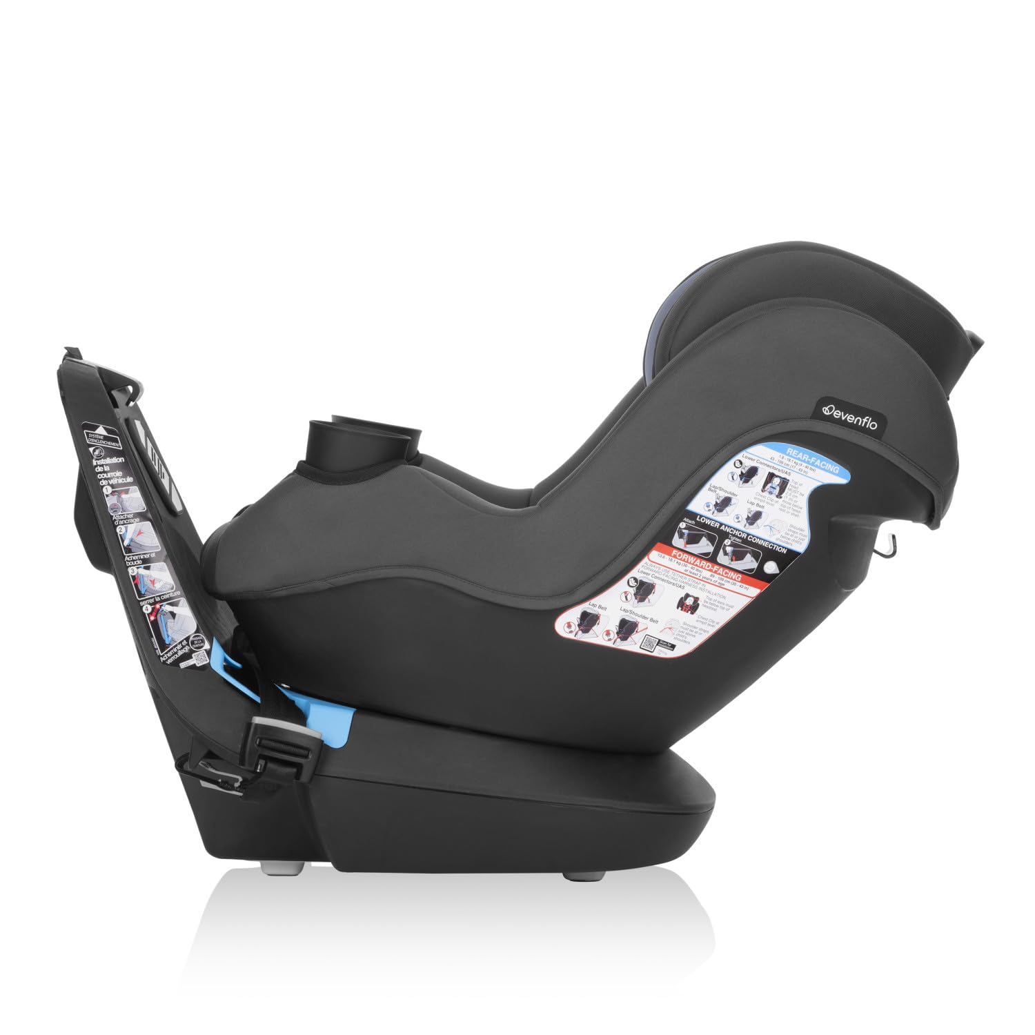 Evenflo REO supports caregivers with a flexible secondary-seat option