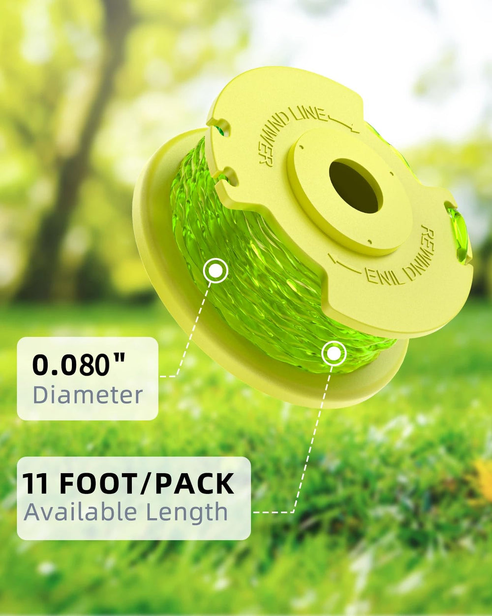 Eventronic string designed for Ryobi 18V/24V/40V trimmers to boost versatility