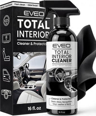 EVEO Total Car Interior Cleaner Kit spray bottle for quick, streak-free interior cleaning.