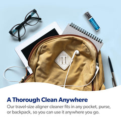 EverSmile AlignerFresh spray for reducing buildup on aligners.