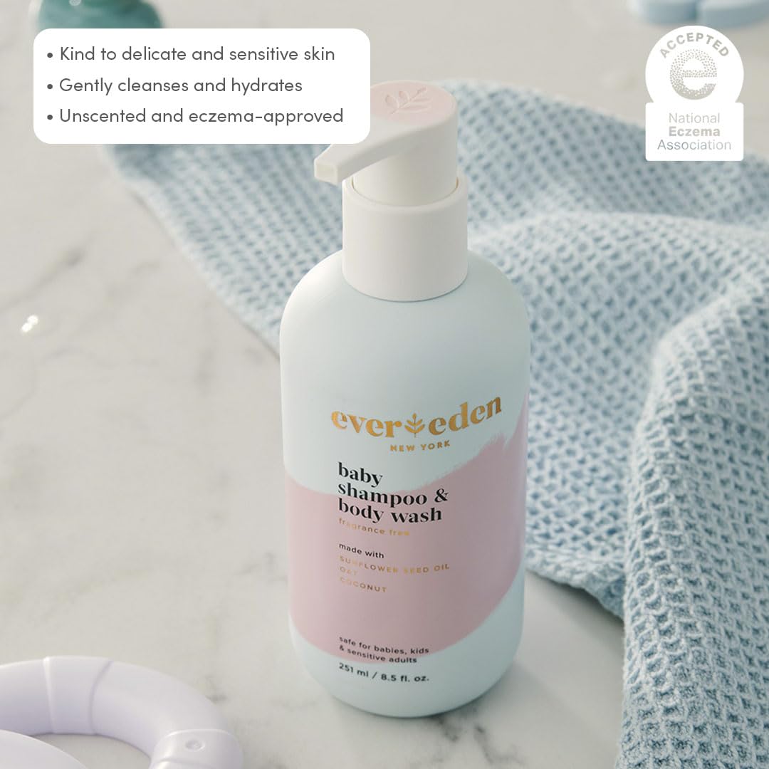 Evereden bottle seal conveys safe, non-toxic baby care.