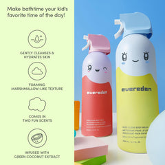 Evereden Coconut Splash scent adds tropical aroma to bath time for sensory delight.