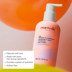 Evereden Cool Peach label close-up highlighting safe ingredients