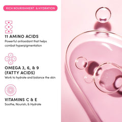Evereden cool peach scent lotion offering gentle fragrance and daily hydration