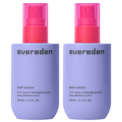 Evereden Kids Detangler Spray bottle front showing a gentle detangler for all hair types