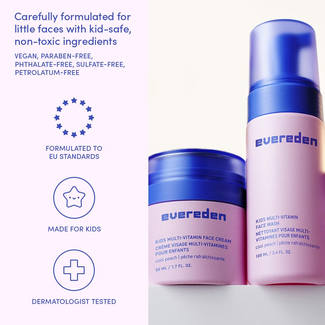 Evereden Kids Happy Face Duo kid skin-friendly care for family use