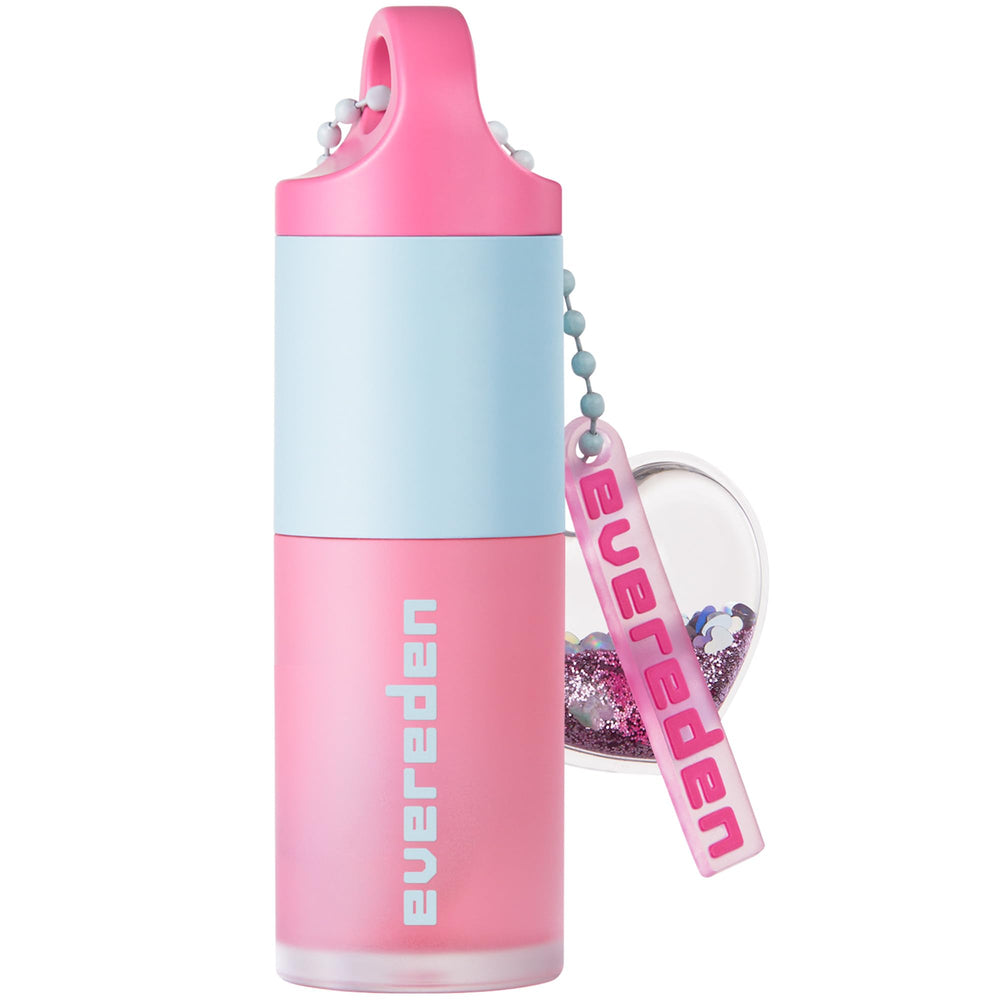 Evereden Sakura lip gloss bottle with tinted shade and hydrating formula for dry lips.