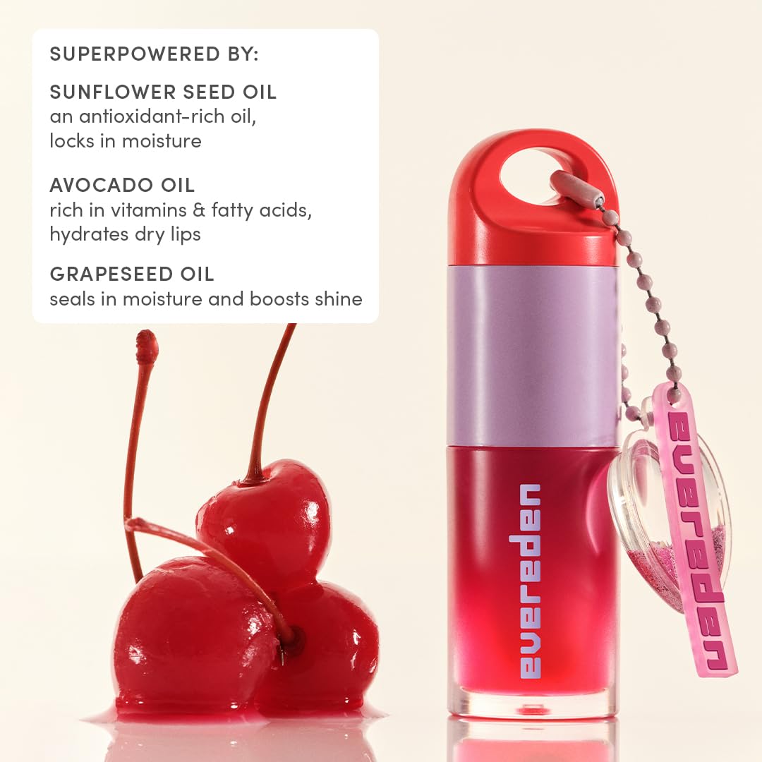 Peach oil depiction emphasizes gentle, soothing moisture for lips.