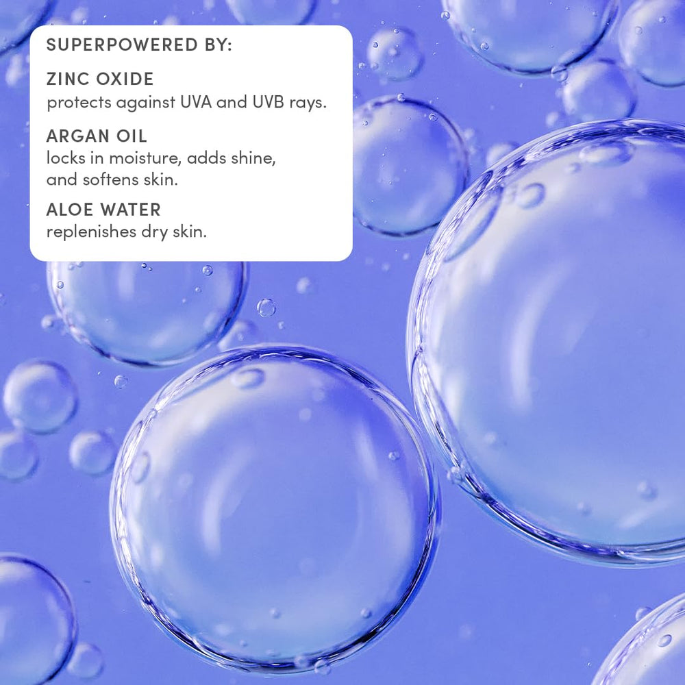 Evereden SPF50 Fluid Silk soothing feel ideal for sensitive skin during sunny days