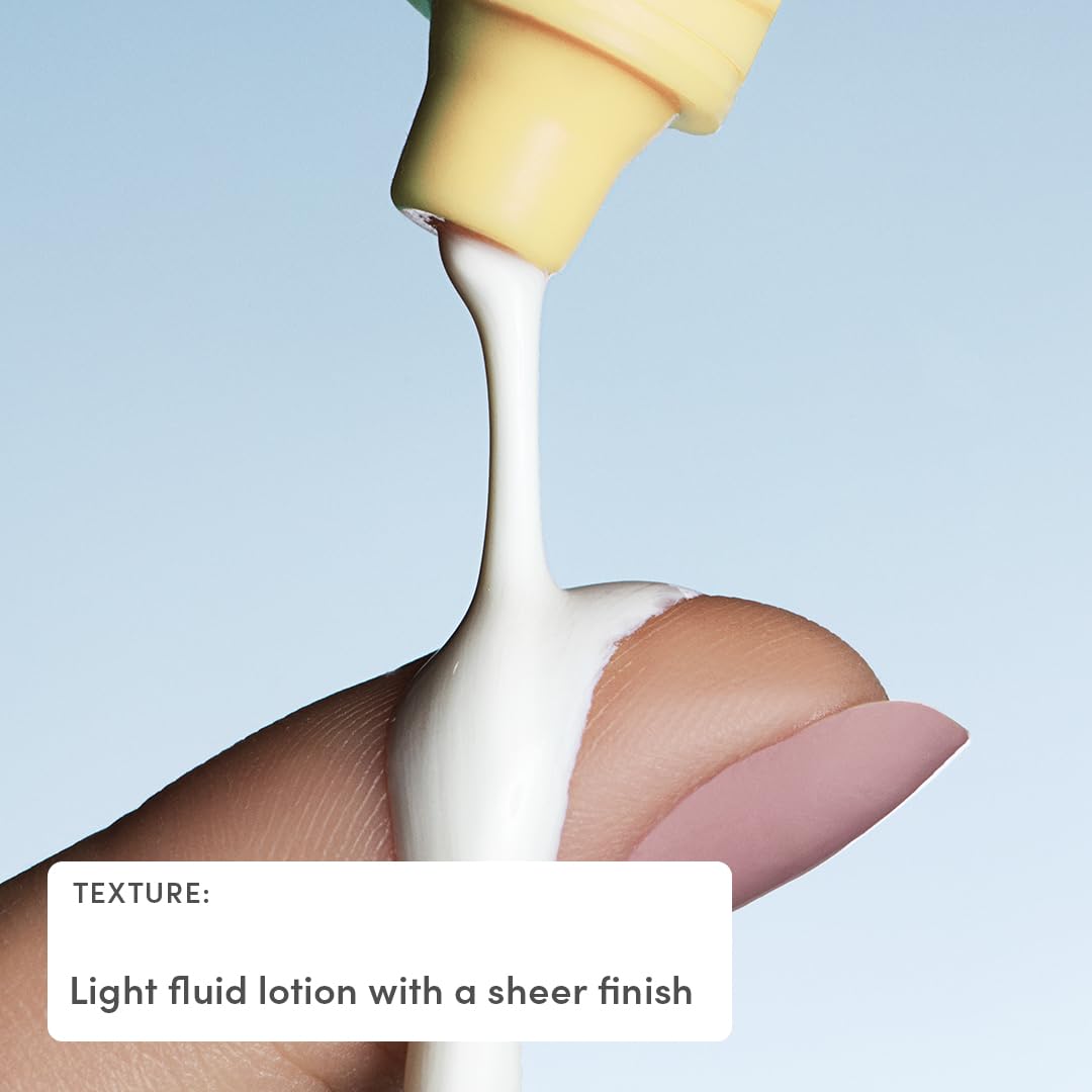 Evereden SPF50 Fluid Silk cooling effect on hot skin after sun exposure
