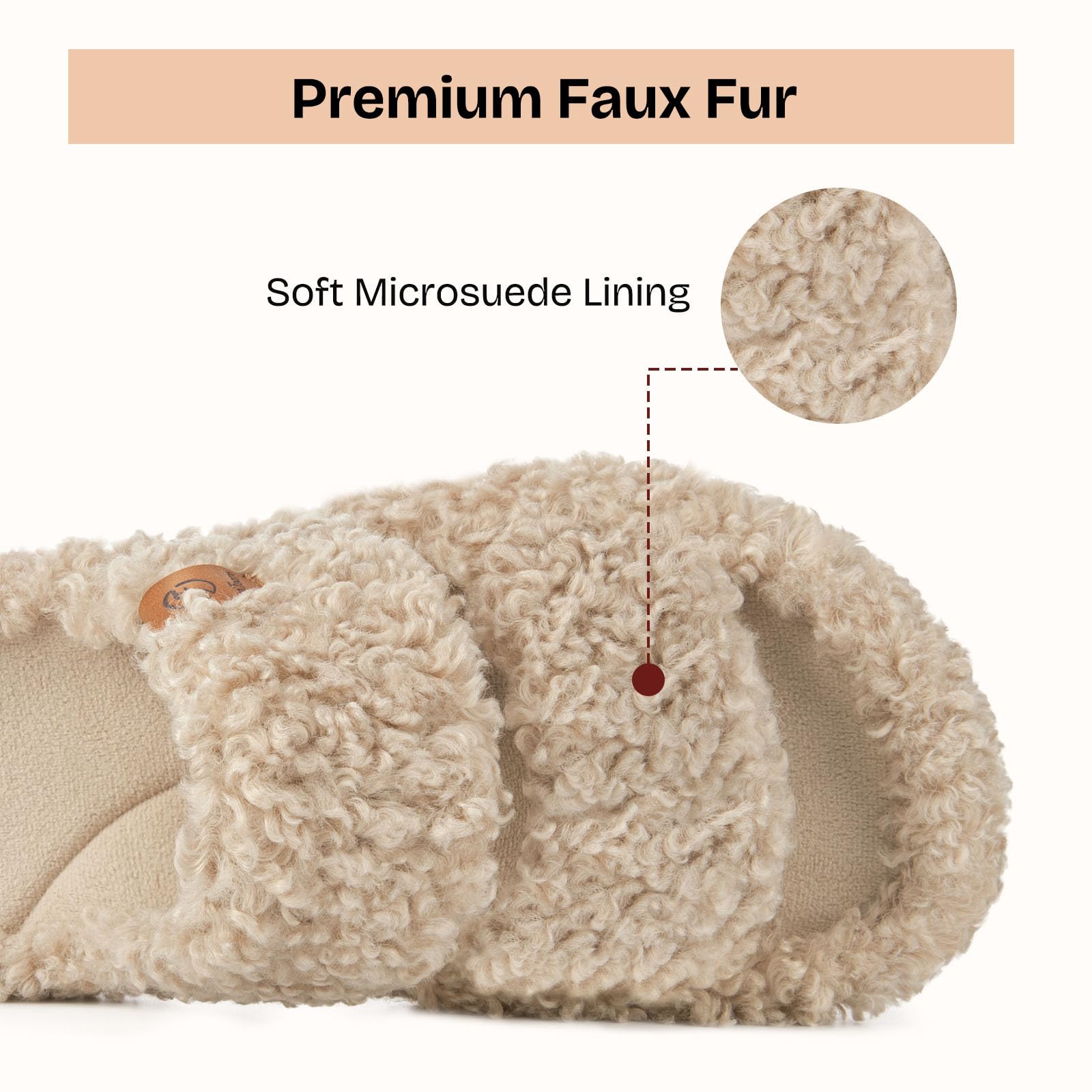 EverFoams cozy bedroom slippers resting on a rug for home comfort.
