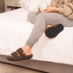 EverFoams memory foam footbed inside view emphasizes cloud-like comfort