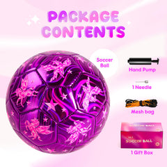 EVERICH TOY size-3 ball inflates easily with included pump, quick setup for practice.