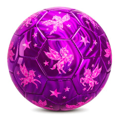 EVERICH TOY unicorn soccer ball size 3 with pump, ideal for beginner kicking practice.