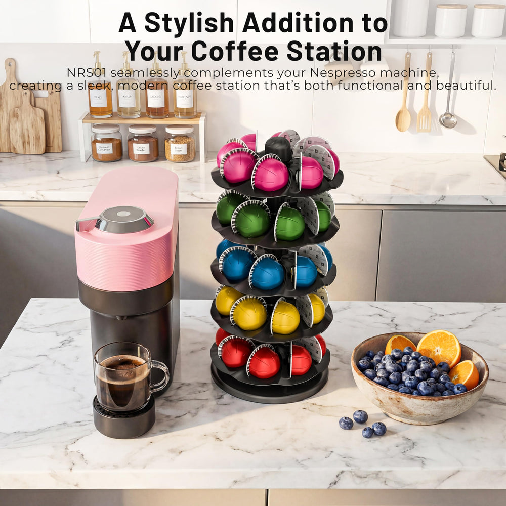 EVERIE compact footprint preserves counter space with style.