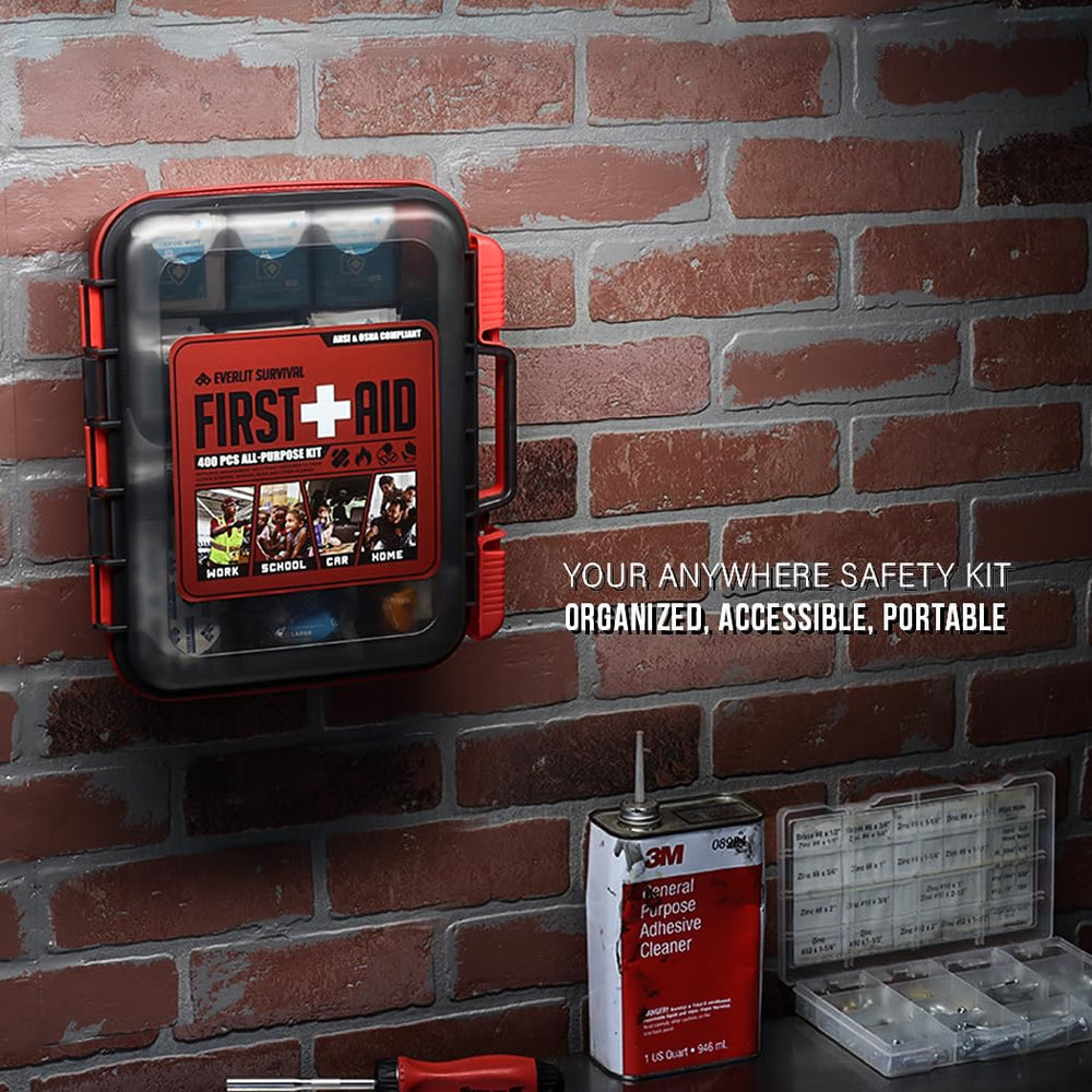 Everlit car emergency kit keeps essentials within reach on the move.