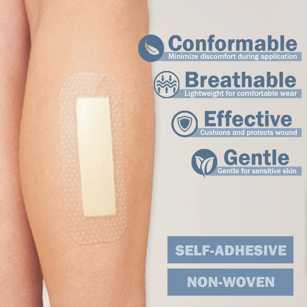 EVERLIT Care exudate-friendly dressing supports wound environment with durable, long-wear comfort.
