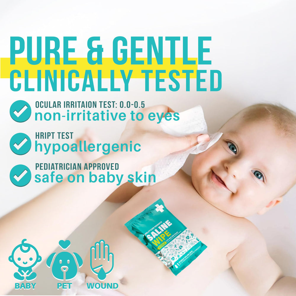 Everlit Care wipes suitable for babies and kids, hypoallergenic.