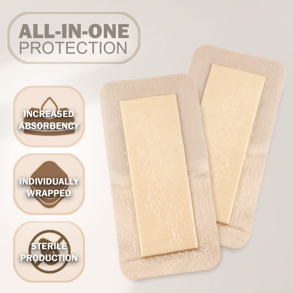EVERLIT Care sterile, individually wrapped dressing ensures hygienic use in clinical settings.