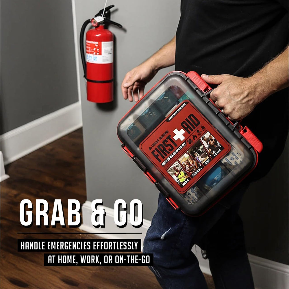 Everlit office-ready first aid kit for desks and break rooms.