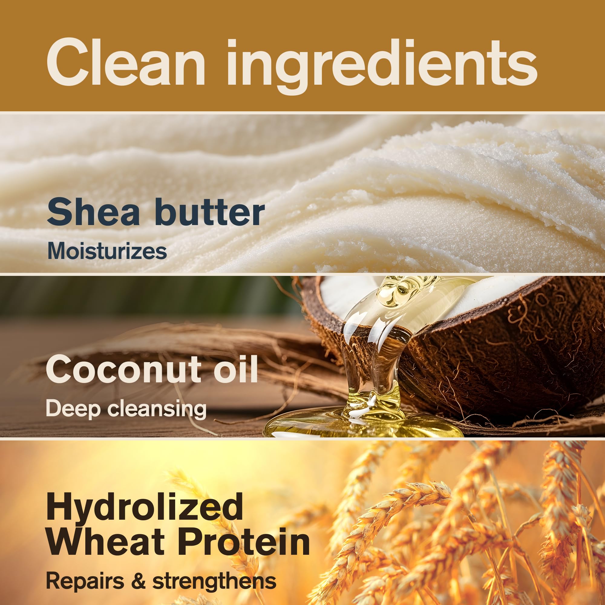 Hands scooping butter showing quick absorption without greasy afterfeel.