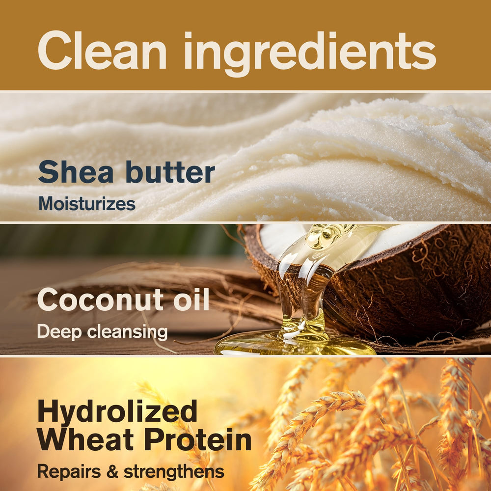 Hands scooping butter showing quick absorption without greasy afterfeel.