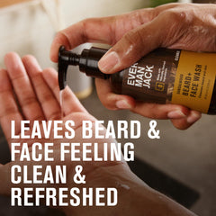 Every Man Jack bundle lather close-up suggests soothing hydration for beard and face